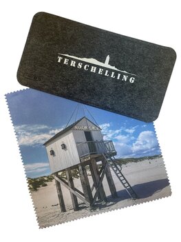 Set brillenkoker en brillendoekje Drenkelingenhuisje