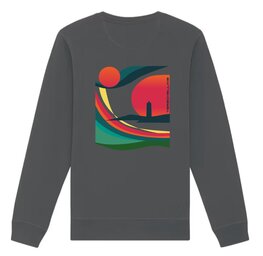 Sweater Brandaris Sunset | Antracite