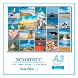 Puzzel Noordzee Foto A3