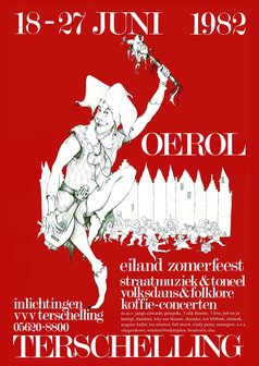 Poster Oerol 1982 Limited Edition