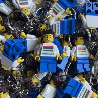 Sleutelhanger met LEGO&reg; Minifiguur | Hessel