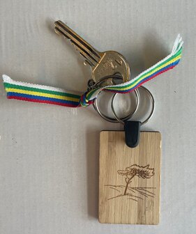 Sleutelhanger bamboo | Eenzame Boom Hee
