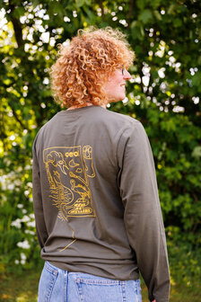 Longsleeve Khaki | Oerol 2025