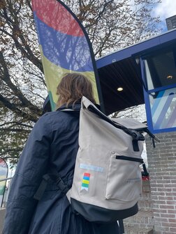 Fiets Rugtas Terschelling | Taupe