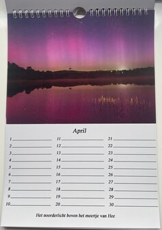 Verjaardagskalender Noorderlicht l Terschelling