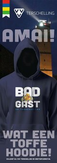 Hoodie Badgast Terschelling | Navy