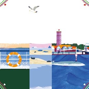 Tegel | Overtocht Terschelling