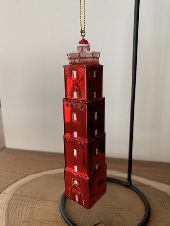 Brandaris ornament rood