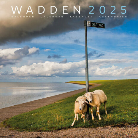 Wadden wereld | maand kalender 2025