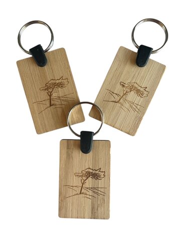 Sleutelhanger bamboo | Eenzame Boom Hee