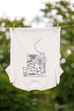 T-Shirt Vintage White | Oerol 2025