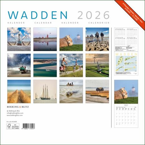 Wadden wereld | maand kalender 2026
