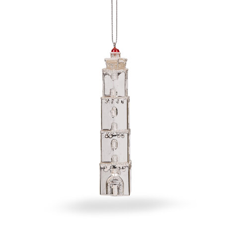 Brandaris ornament zilver