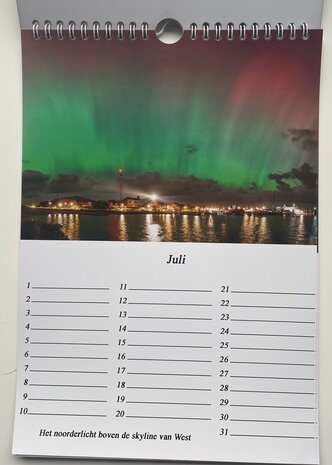 Verjaardagskalender Noorderlicht l Terschelling