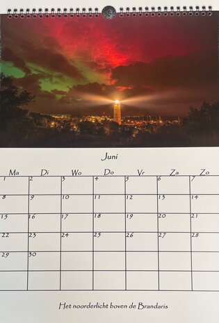 Kalender 2026 Noorderlicht l Terschelling
