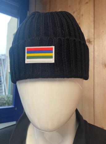 Muts Kabel met Vlag Terschelling | Zwart
