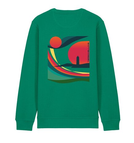 Sweater Brandaris Sunset | Verdant Green