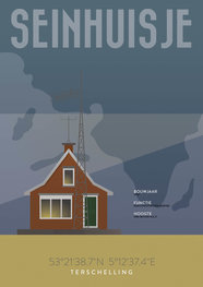 Poster Seinhuisje | Terschelling
