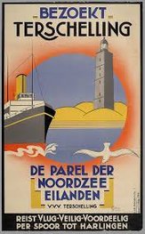 Poster VVV | Bezoekt Terschelling A3
