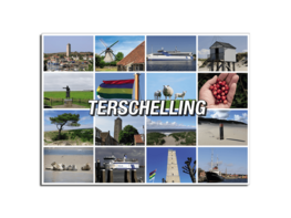 Magneet | Fotocollage Terschelling Magneet | Fotocollage Terschelling