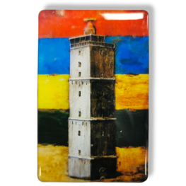 Magneet | Vlag met Brandaris Magneet | Vlag met Brandaris