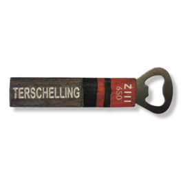 Strandpaal | Flesopener Terschelling Strandpaal | Flesopener Terschelling