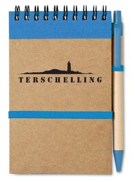 Notitieblok A6 Blauw| Terschelling