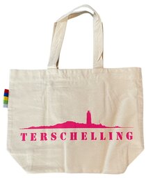 Shopper I Fuchsia roze Skyline Terschelling