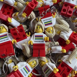 Sleutelhanger met LEGO® Minifiguur | Maamke Sleutelhanger met LEGO® Minifiguur | Maamke