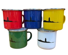 Emaille mok Skyline Terschelling Emaille mok Skyline Terschelling
