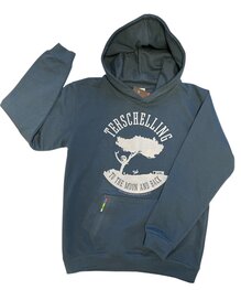 Hoodie Boompje Hee Kids | Old Blue Hoodie Boompje Hee Kids | Old Blue