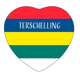 Magneet | Vlag Hart Terschelling Magneet | Vlag Hart Terschelling