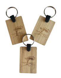 Sleutelhanger bamboo | Eenzame Boom Hee Sleutelhanger bamboo | Eenzame Boom Hee