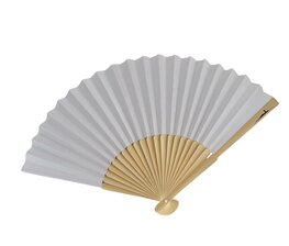 Bamboo Waaier Wit | Terschelling